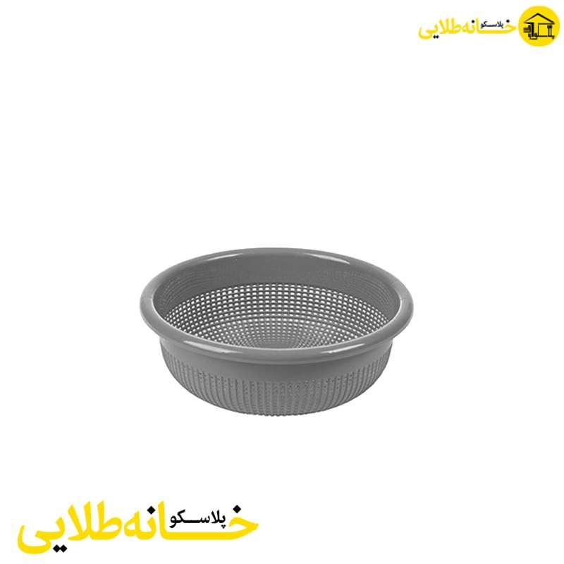 آبکش لیمون گرد تارا سایز3 طوسی — تصویر ۲