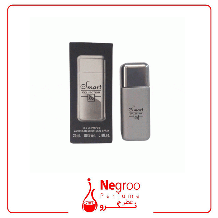 عطر 25 میل اسمارت کالکشن 322 مدل VIP 212 اورجینال