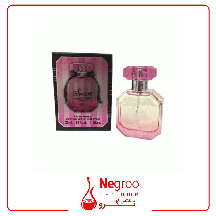 عطر 25 میل اسمارت کالکشن کد 531 ویکتوریا سکرت بامب شل اورجینال