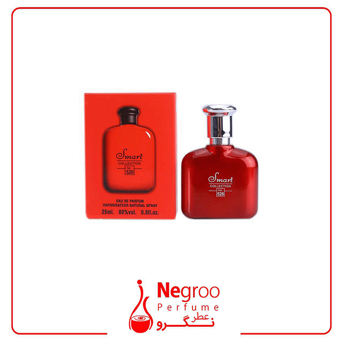 عطر 25 میل اسمارت کالکشن کد 526 رایحه رالف لورن پولو قرمز اورجینال