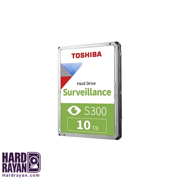 هارد دیسک اینترنال توشیبا مدل S300 Surveillance ظرفیت 10 ترابایت