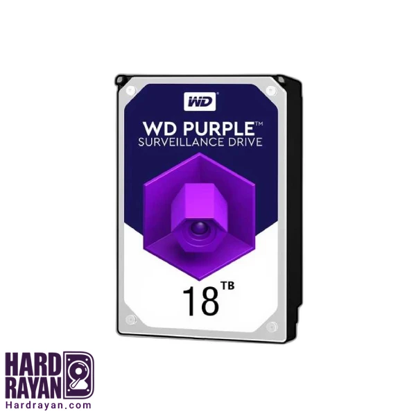 هارد دیسک اینترنال وسترن دیجیتال مدل Purple ظرفیت 18 ترابایت