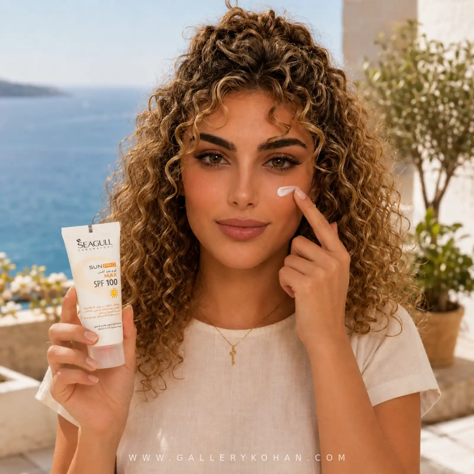کرم ضد آفتاب بدون رنگ سی گل spf 100 — تصویر ۳