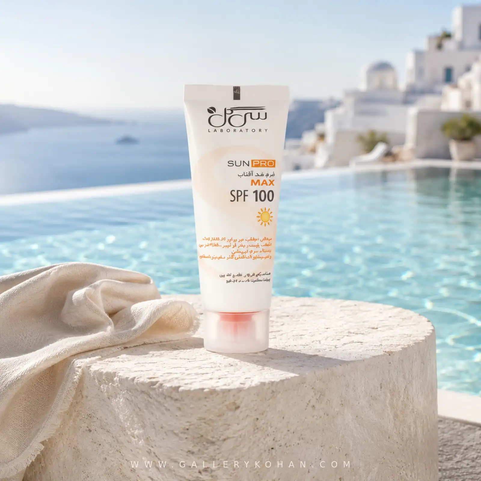 کرم ضد آفتاب بدون رنگ سی گل spf 100 — تصویر ۶