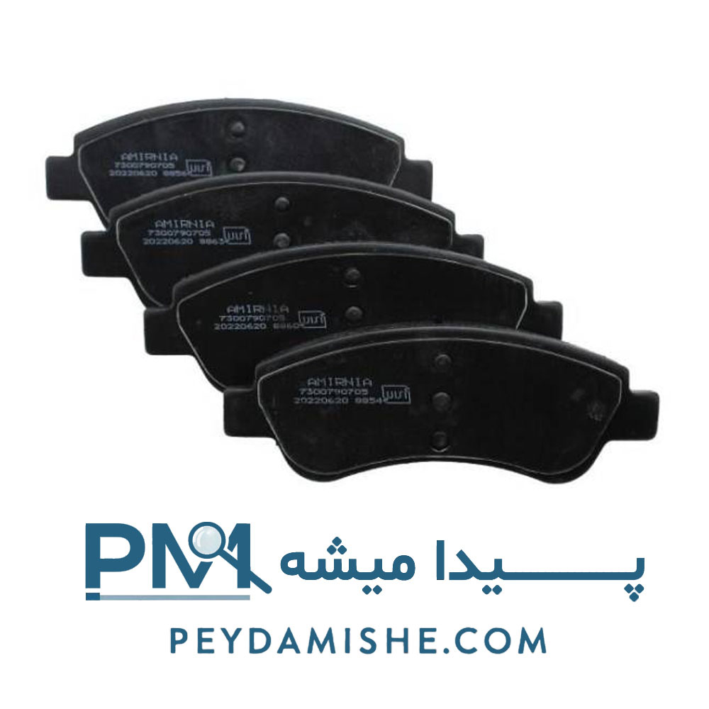 لنت دیسکی جلو 206 تیپ 5 و 6 برند امیرنیا