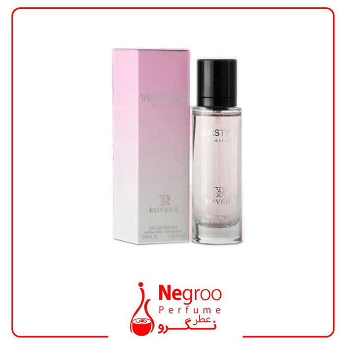 عطر 30 میل زنانه روونا مدل ورستایل کریستال برایت رایحه ورساچه برایت کریستال اورجینال