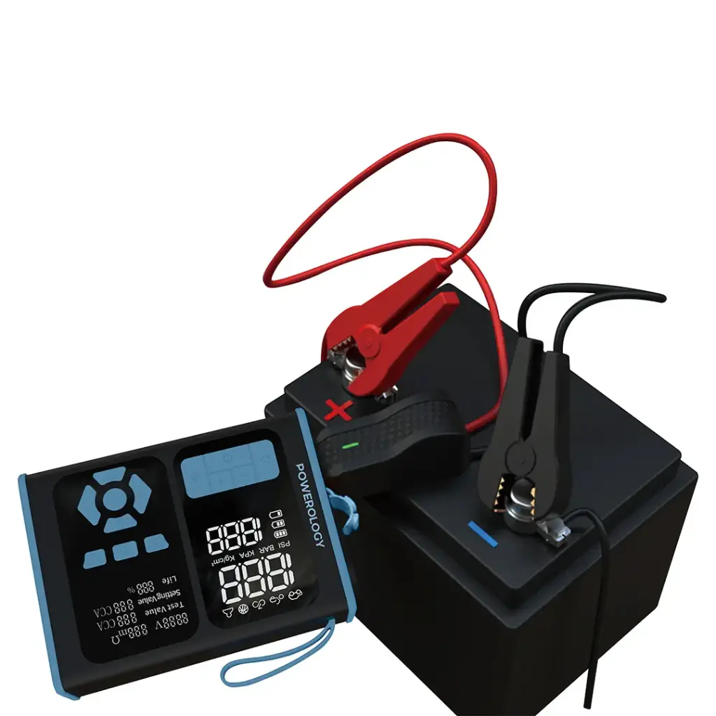 جامپ استارتر، پمپ باد و دستگاه عیب‌یاب خودرو پاورولوژی مدل Powerology Jump Starter, Air Inflator &amp; OBD II Car Fault Diagnosis Tool — تصویر ۳