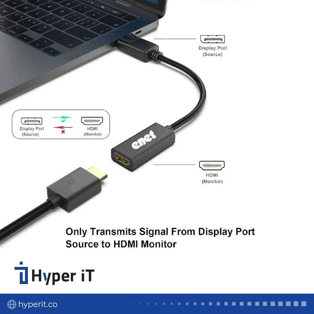 تبدیل DISPLAY TO HDMI باکیفیت ۴K با قابلیت انتقال صدا EN-CoD4011S — تصویر ۴