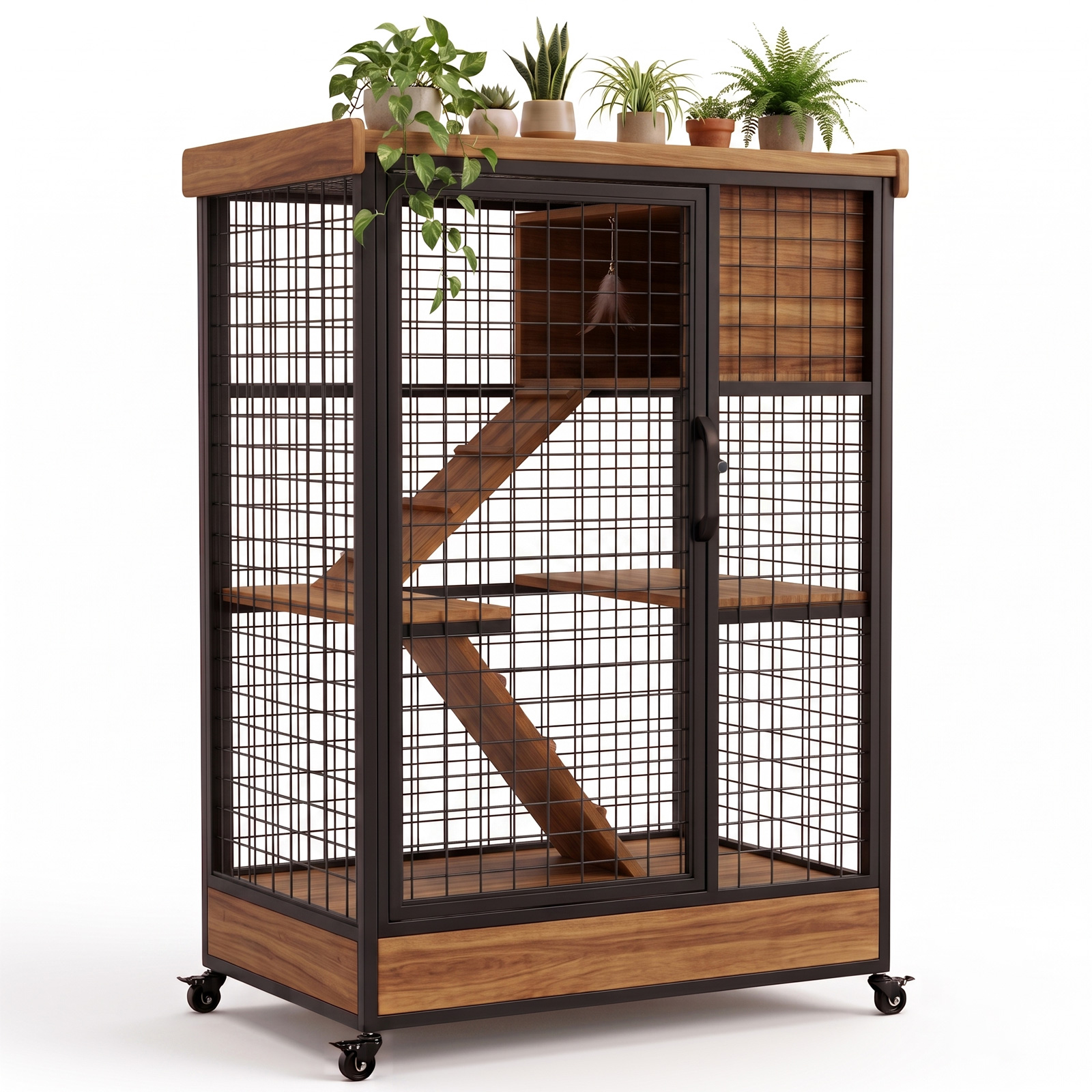 قفس و جای خواب گربه مدل کابینت ژسوس