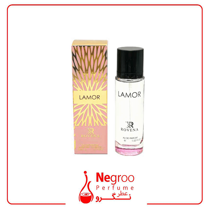 عطر 30 میل زنانه روونا مدل لامور رایحه لالیک لامور اورجینال