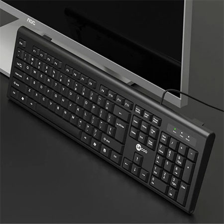 کیبورد باسیم لکو مدل Lenovo Lecoo KB-101 — تصویر ۶