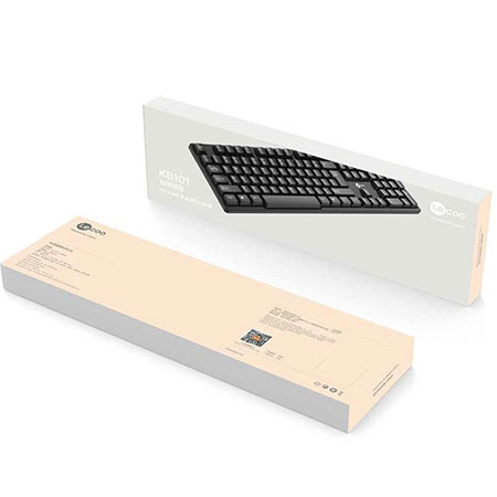 کیبورد باسیم لکو مدل Lenovo Lecoo KB-101 — تصویر ۸