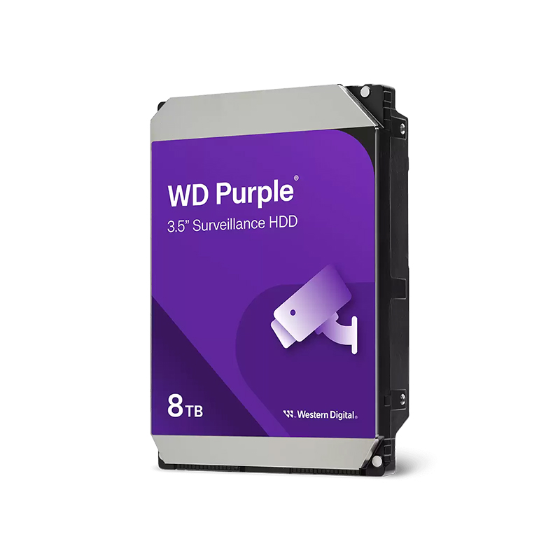 هارد اینترنال وسترن دیجیتال مدل Purple ظرفیت 8 ترابایت