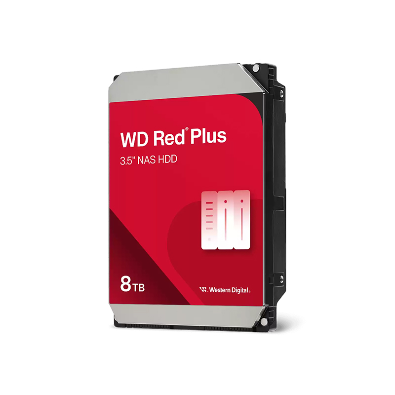 هارد اینترنال وسترن دیجیتال مدل Red Plus NAS ظرفیت 8 ترابایت
