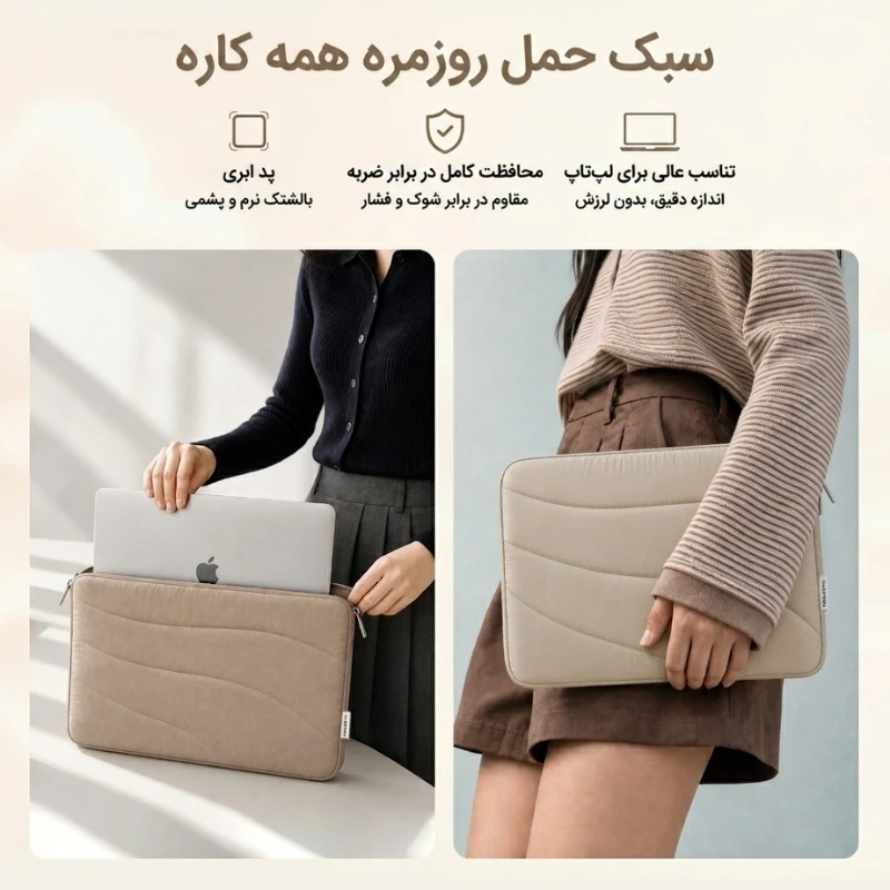 کیف محافظ و کاور لپ‌تاپ C705 — تصویر ۸