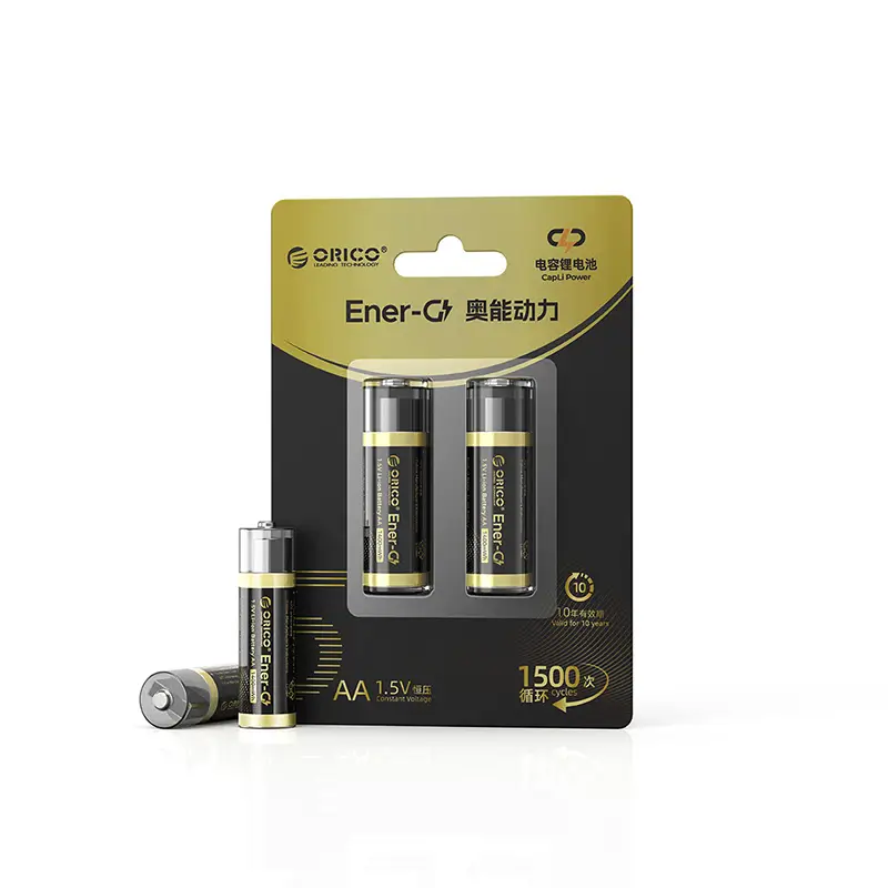 باتری قابل شارژ Type-A قلمی ORICO مدل EG۵A-UN-2PK-BP — تصویر ۲