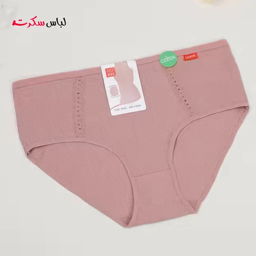 شورت فاق بلند سایز بزرگ زنانه ls3676 — تصویر ۴