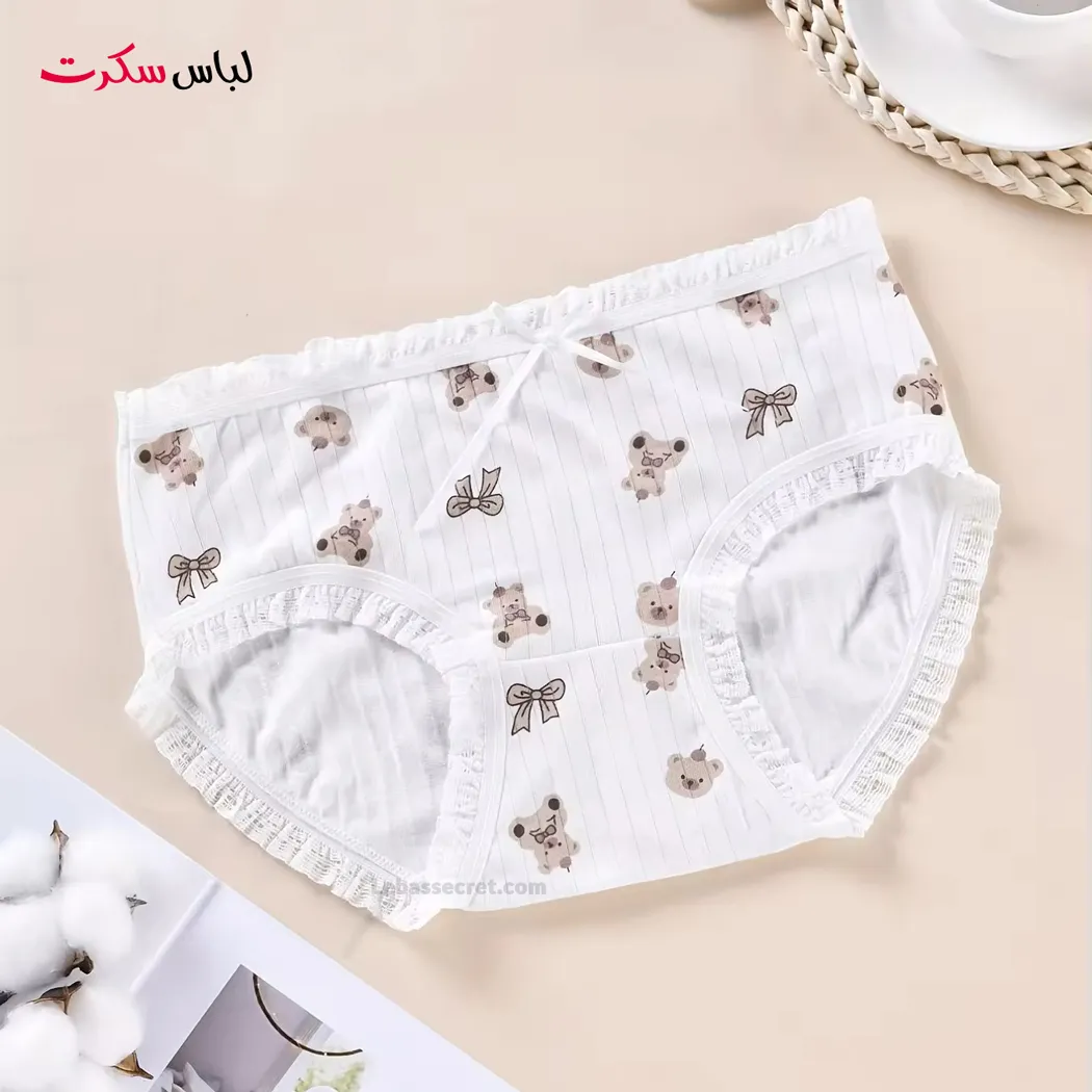 شورت فانتزی نخی زنانه ls146 — تصویر ۶