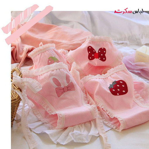شورت گره ای فانتزی عروسکی lssh457 — تصویر ۷