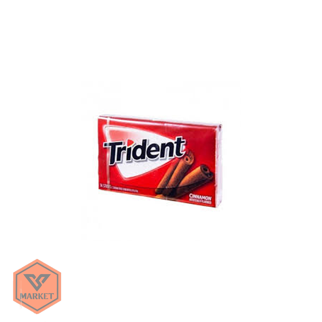 آدامس تریدنت (Trident) با طعم دارچین – بدون شکر — تصویر ۲