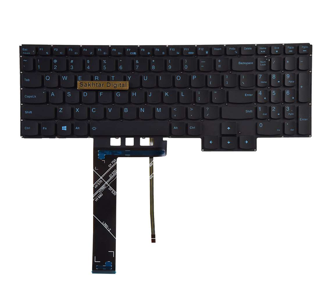 کیبورد لپ تاپ لنوو Keyboard Lenovo Legion 5-15IMH05H