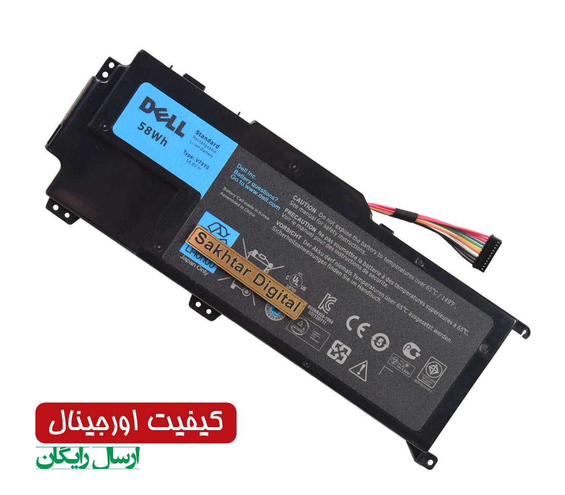 باتری اورجینال لپ تاپ دل Dell XPS 14Z-L412X
