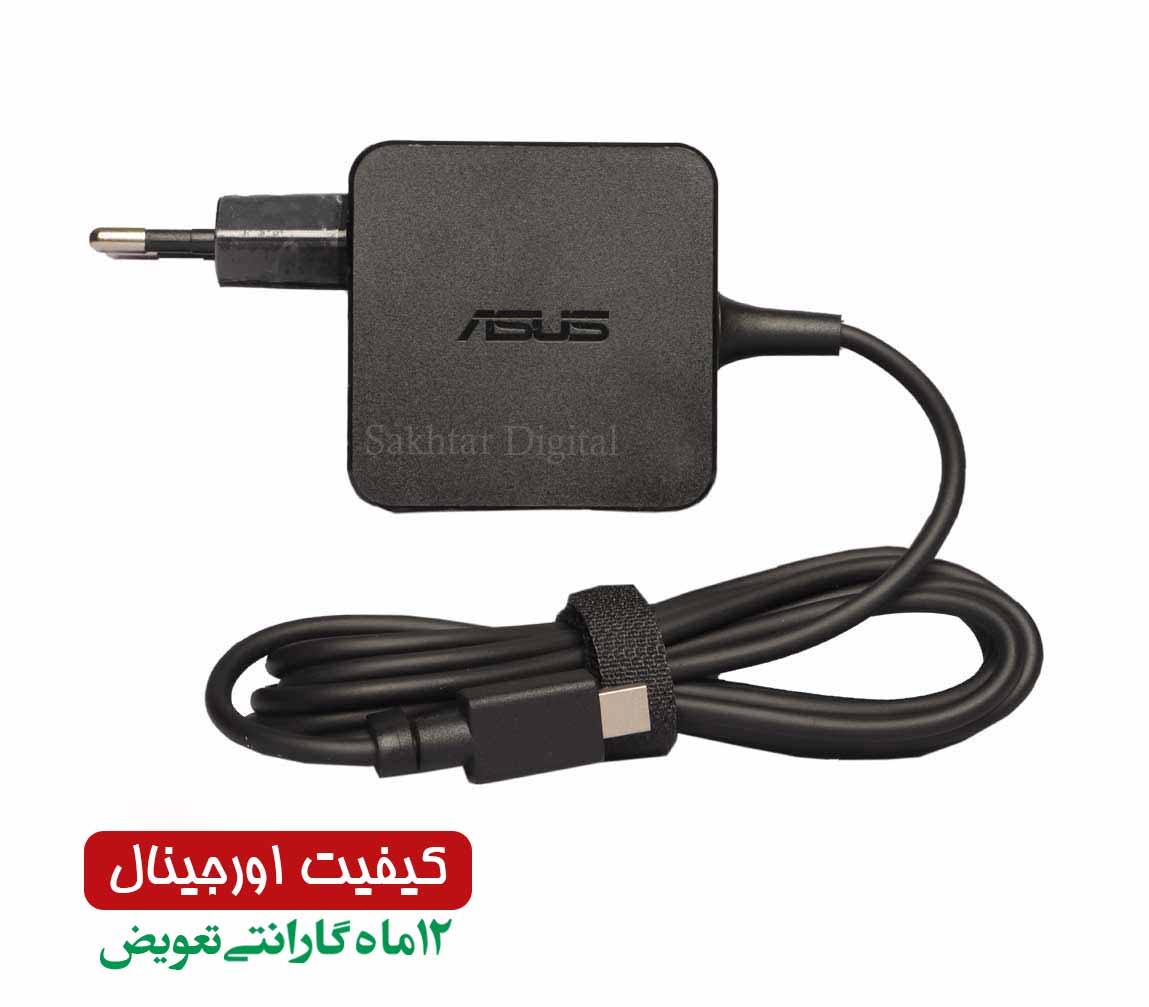شارژر اورجینال لپ تاپ ایسوس Asus Flip TP200 / T100HA