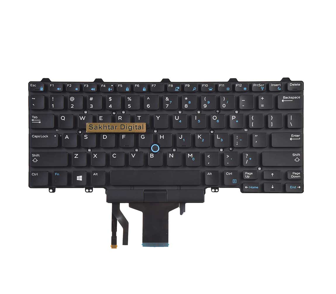 کیبورد لپ تاپ دل With Point) Dell Latitude E5470)