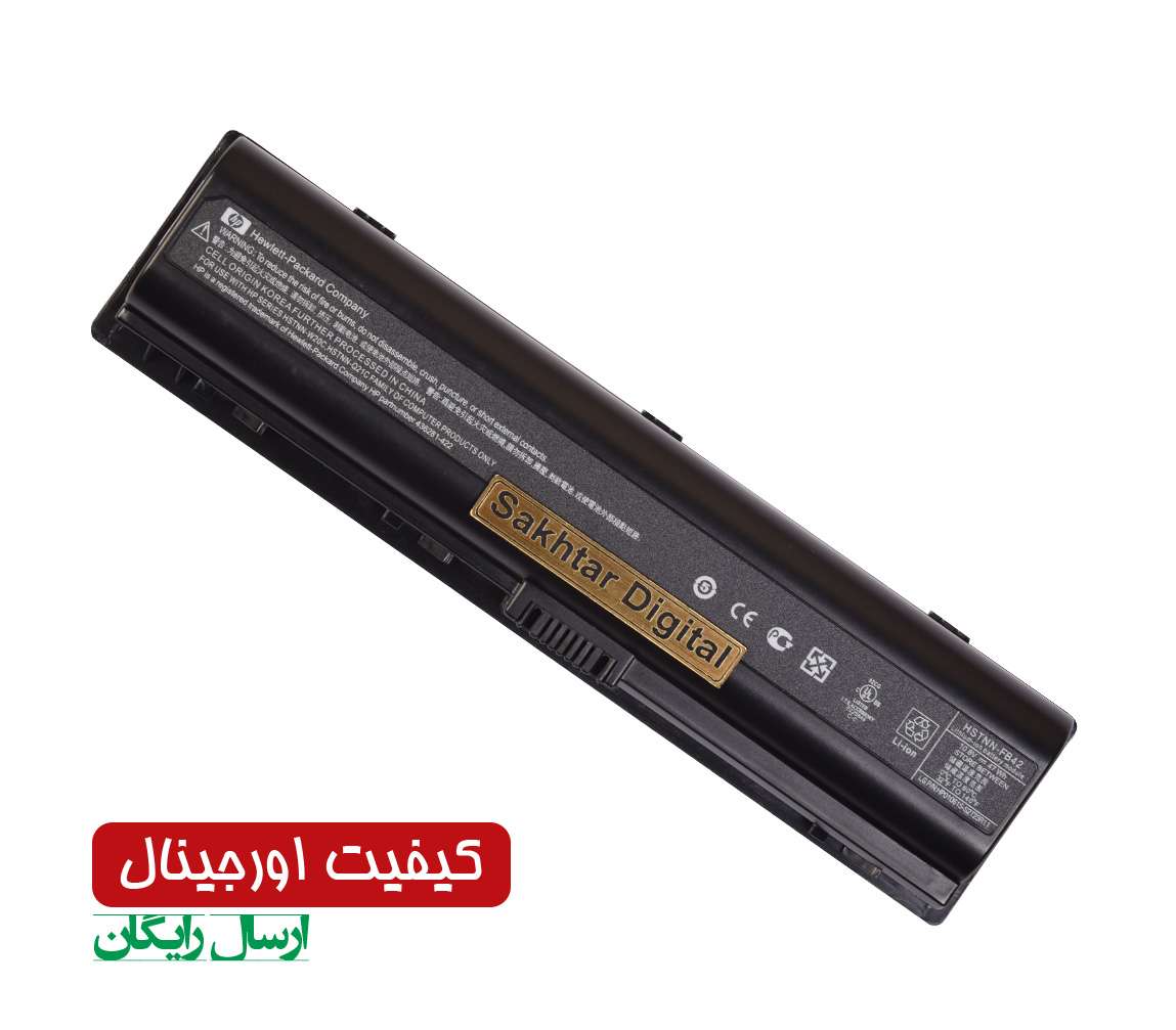 باتری اورجینال لپ تاپ اچ پی Hp Pavilion DV2000