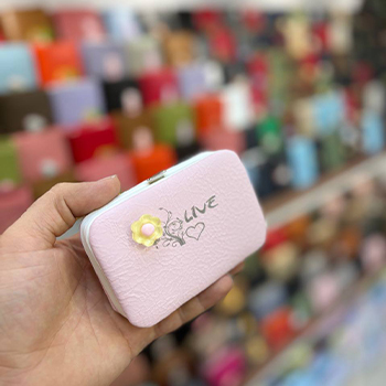 کیف جاکارتی مانیکوری گلدار — تصویر ۷