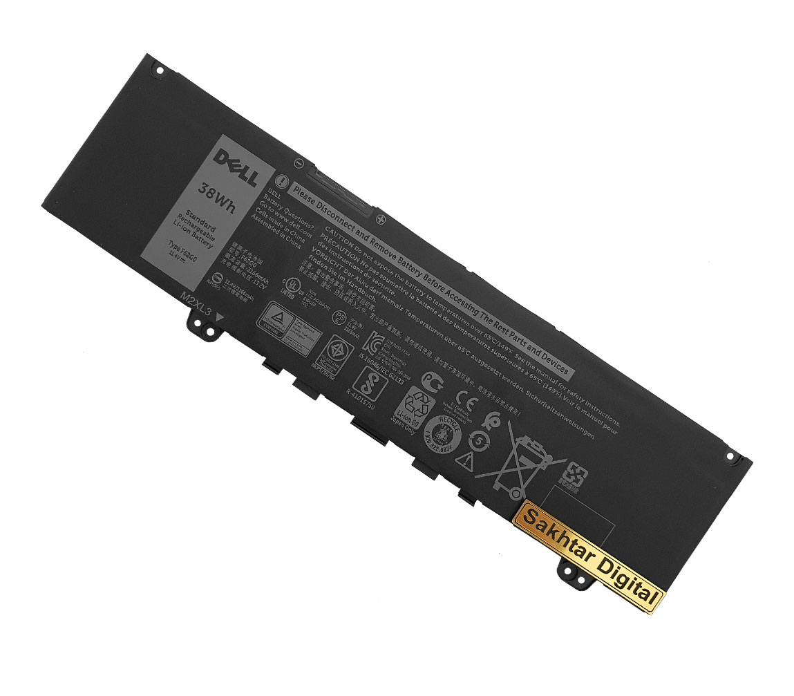باتری اورجینال لپ تاپ دل Dell Inspiron 7370 / Vostro 5370