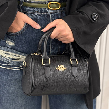 کیف دوشی دستی زنانه COACH مدل 434 — تصویر ۸
