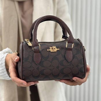 کیف دوشی دستی زنانه COACH مدل 434 — تصویر ۳