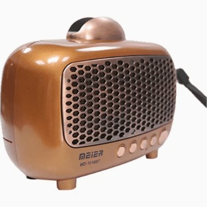 رادیو اسپیکر بلوتوثی MEIER(مییر) کلاسیک طرح چوب مدل MD1016BT — تصویر ۵