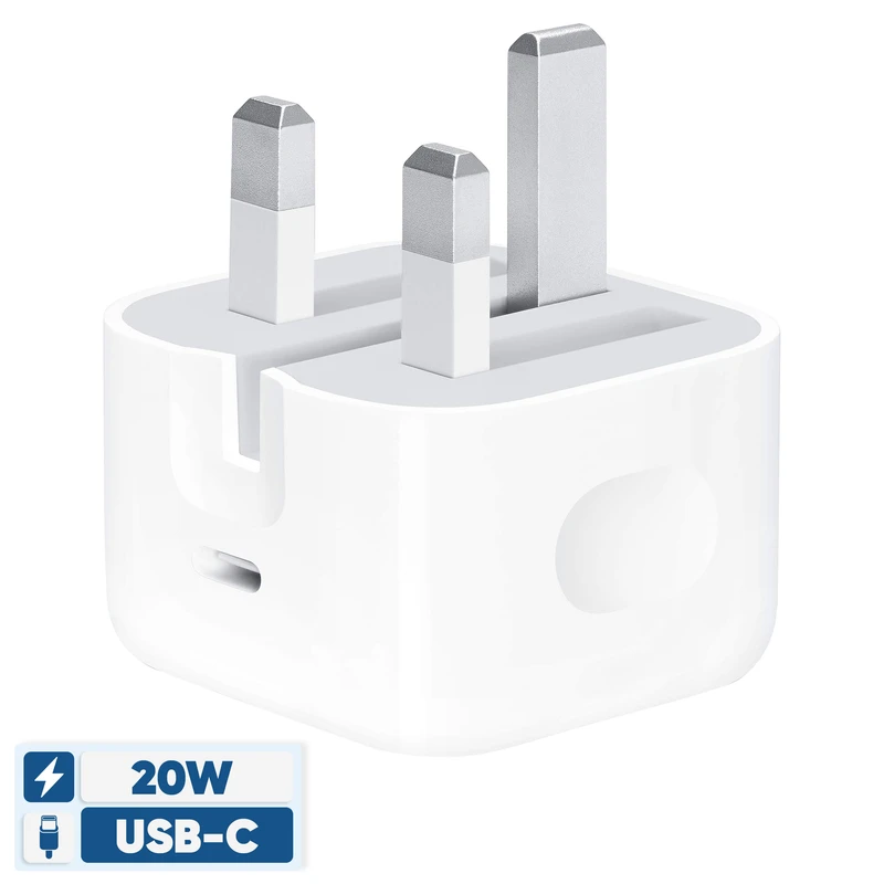 شارژر فست 20 وات اپل مدل B/A، دارای خروجی USB Type-C