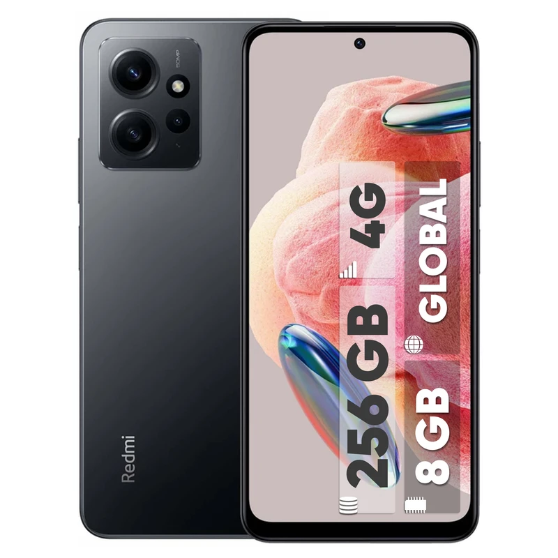 گوشی موبایل شیائومی Redmi Note 12 4G حافظه 256 گیگ و رم 8 گیگ