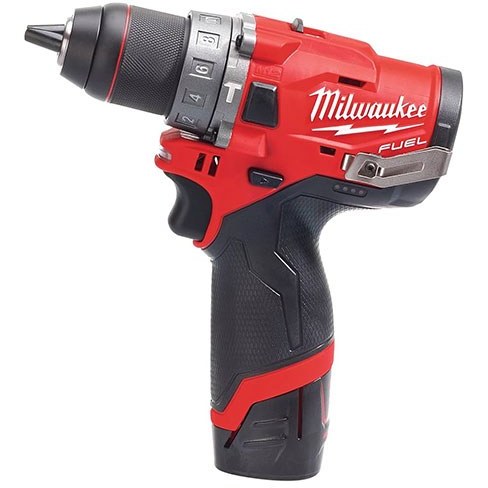 دریل چکشی شارژی 12 ولت میلواکی مدل M12FPD2-202X — تصویر ۲