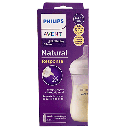 شیشه شیر طلقی پلاستیکی philips avent حجم 260