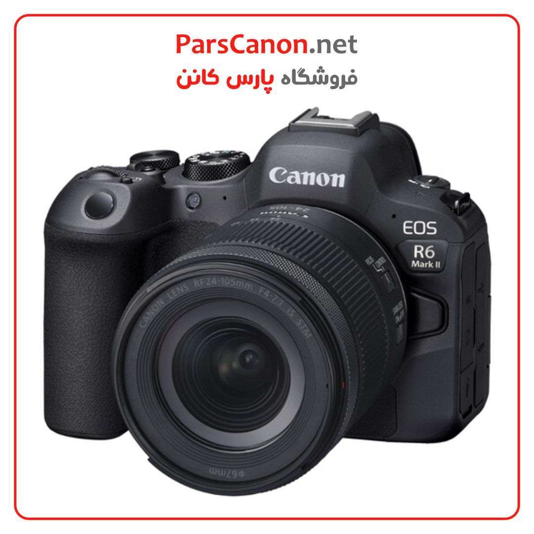 دوربین کانن سری آر Canon EOS R6 Mark II Mirrorless Camera with 24-105mm f/4-7.1 Lens