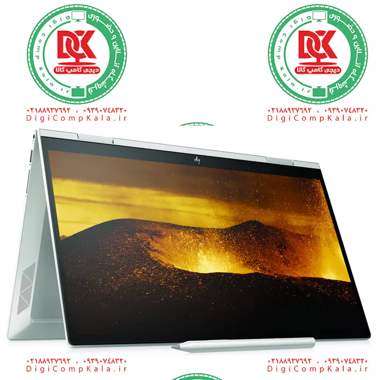 لپ تاپ 15.6 اینچ 360 درجه لمسی اچ پی HP ENVY x360 15 2018 Intel Core i7 8550u FullHD IPS نسل 8 اینتل با قلم نوری — تصویر ۴