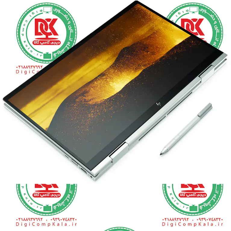لپ تاپ 15.6 اینچ 360 درجه لمسی اچ پی HP ENVY x360 15 2018 Intel Core i7 8550u FullHD IPS نسل 8 اینتل با قلم نوری