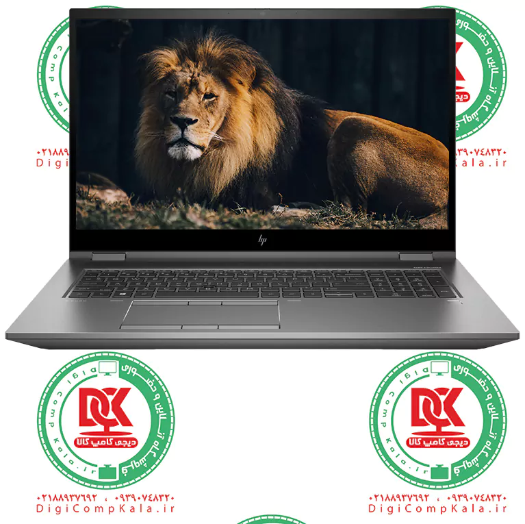 لپ تاپ 17.3 اینچ اچ پی HP ZBook Fury 17 G7 Intel Core i7 10850H Nvidia Quadro RTX 3000 6GB 4K DreamColor نسل 10 سری قوی H گار