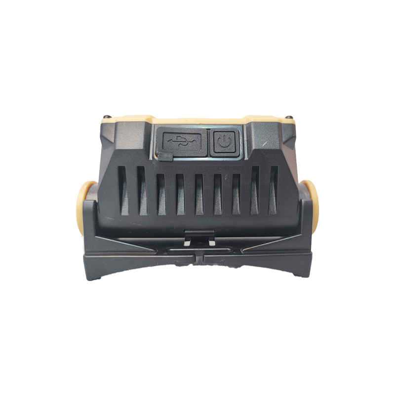 چراغ پیشانی شارژی 4LED+2COB با چراغ پلیسی مدل YJ-A03 — تصویر ۵