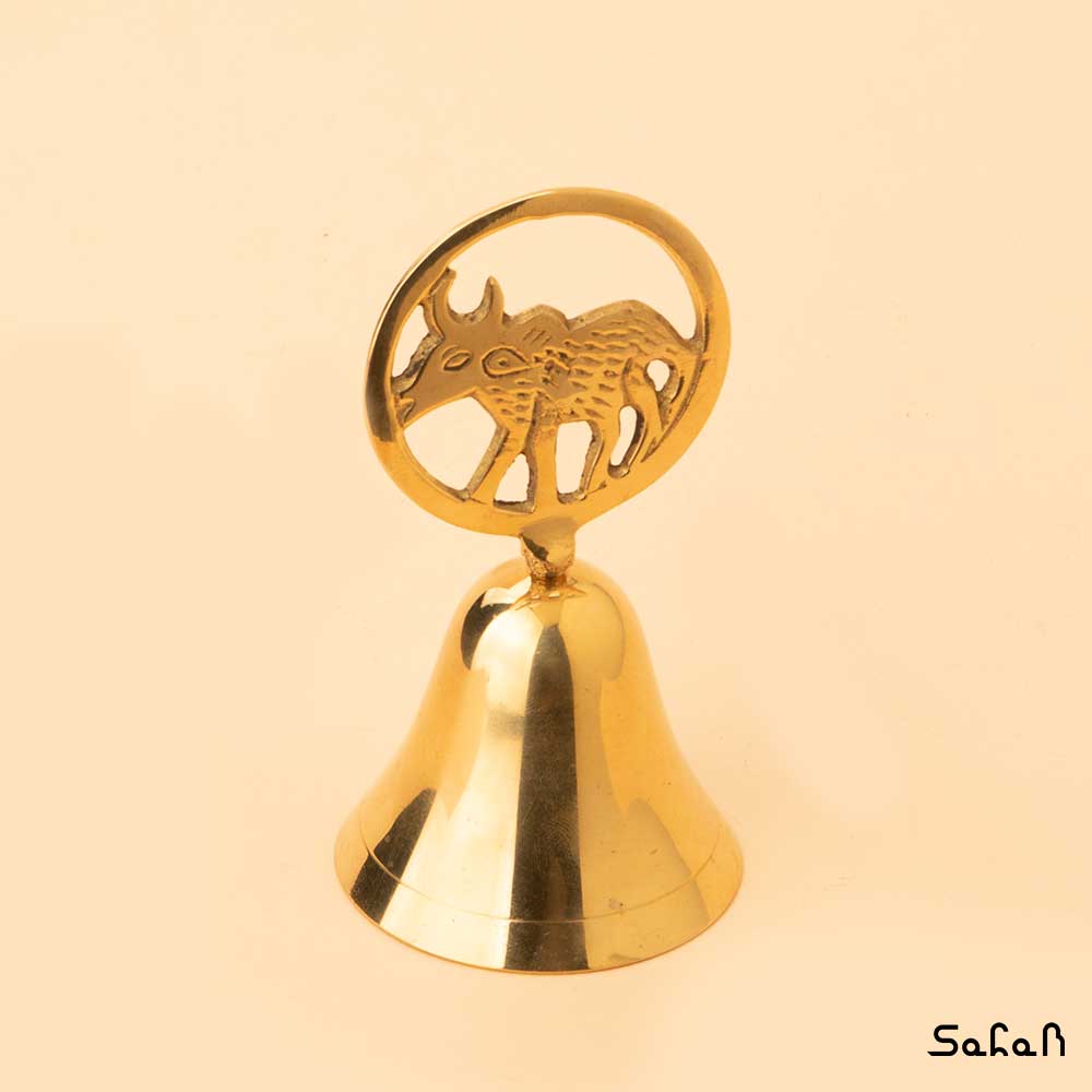 زنگ برنجی دستی ماه تولد اردیبهشت — تصویر ۲