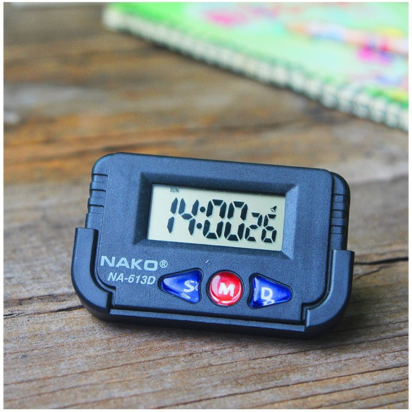 ساعت دیجیتال ماشین و رومیزی مدل NA-613D — تصویر ۳
