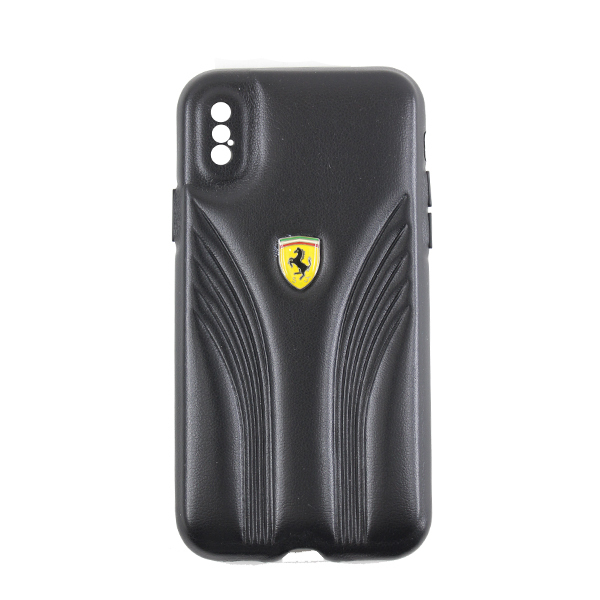 گارد چرمی Ferrari مدل آیفون X — تصویر ۲