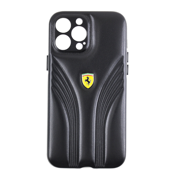 گارد موبایل چرمی Ferrari مدل آیفون 13 pro — تصویر ۲