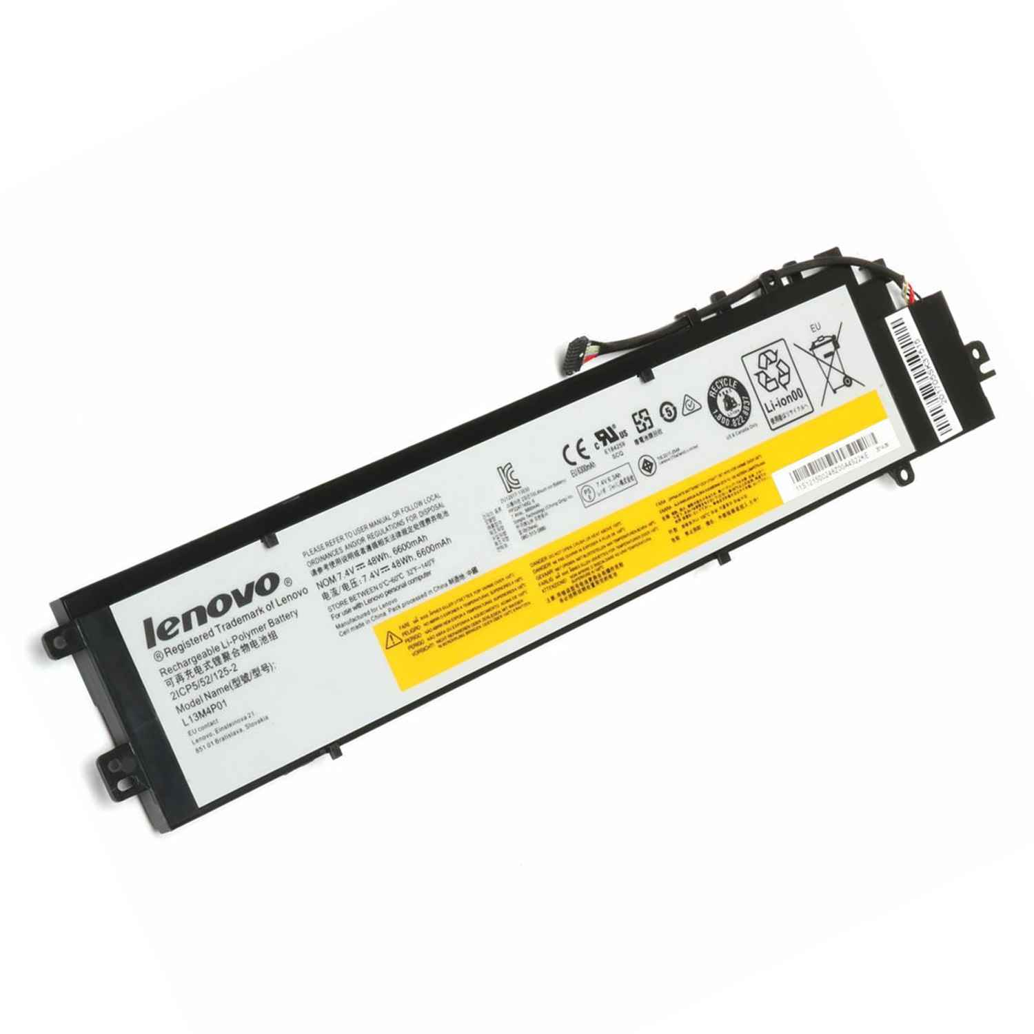 باتری لپ تاپ لنوو LENOVO Y40-70 – L13M4P01 – 4Cell – 6600mAh