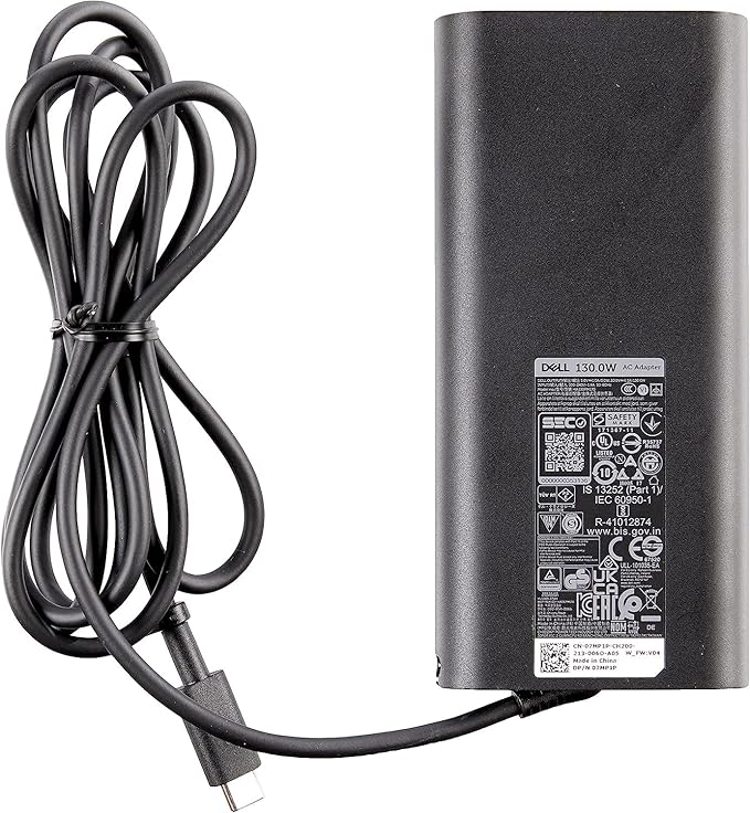 آداپتور لپ تاپ دل DELL 20V 6.5A 130W TYPE C