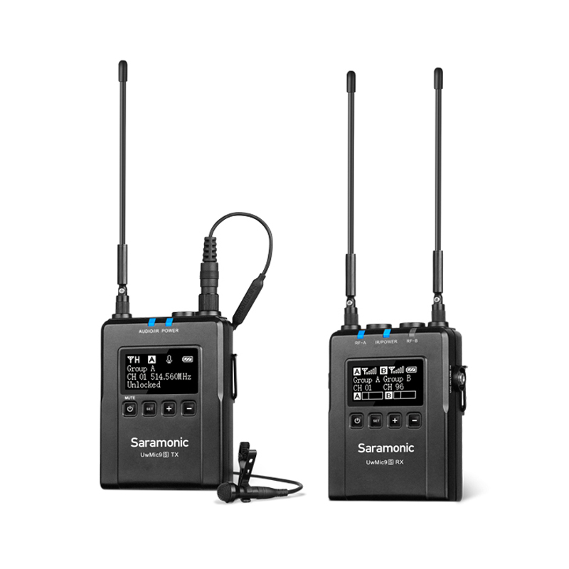 میکروفون بی سیم یقه ای سارامونیک Saramonic UwMic9S Kit1 — تصویر ۲